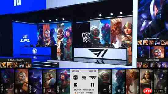 《英雄联盟》S15首场比赛！T1首局战胜IG！