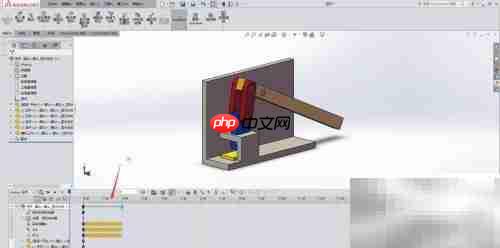 SolidWorks仿真部件变形分析