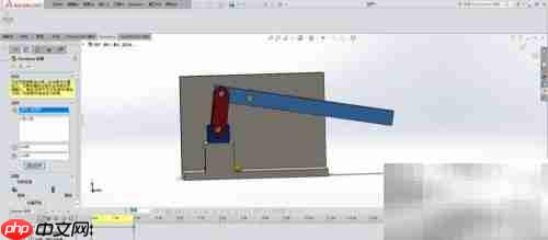 SolidWorks仿真部件变形分析