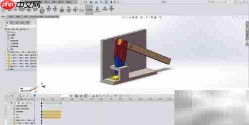 SolidWorks仿真部件变形分析