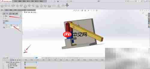 SolidWorks仿真部件变形分析