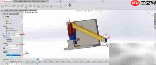 SolidWorks仿真部件变形分析