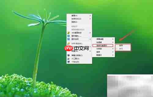 Win7系统托盘图标开关方法