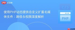 使用PHP动态提供自定义扩展名媒体文件：路径与权限深度解析