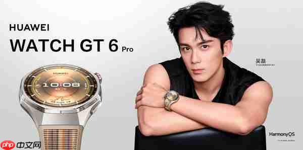  华为 watch gt 6 pro 开启预售 吴磊代言 售 2488 元起 