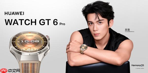 華為 WATCH GT 6 Pro 開啟預(yù)售 吳磊代言 售 2488 元起