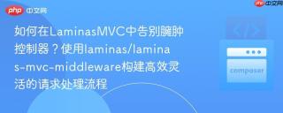 如何在LaminasMVC中告别臃肿控制器？使用laminas/laminas-mvc-middleware构建高效灵活的请求处理流程
