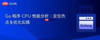 Go 程序 CPU 性能分析：定位热点与优化实践