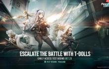 少前TPS新作《少女前线:火力控制》 泰国地区抢先测试
