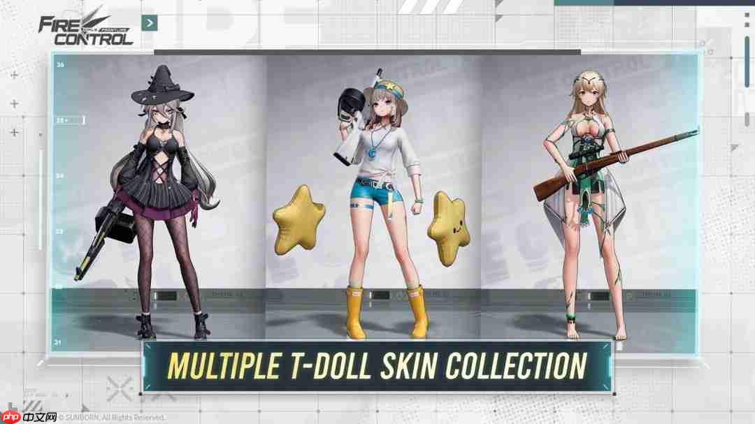 少前TPS新作《少女前线:火力控制》 泰国地区抢先测试