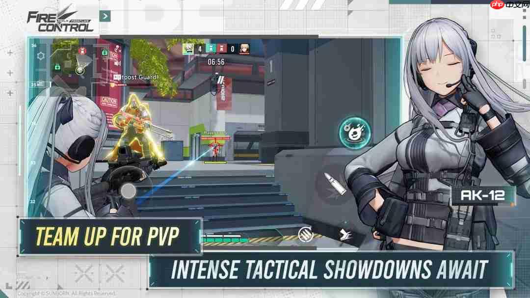 少前TPS新作《少女前线:火力控制》 泰国地区抢先测试