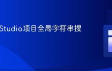Visual Studio项目全局字符串搜索指南