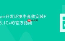 在Docker开发环境中高效安装Python 3.10+的官方指南