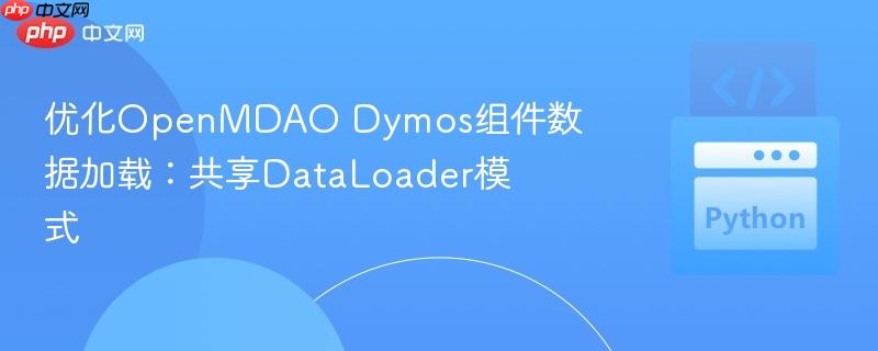 优化OpenMDAO Dymos组件数据加载:共享DataLoader模式