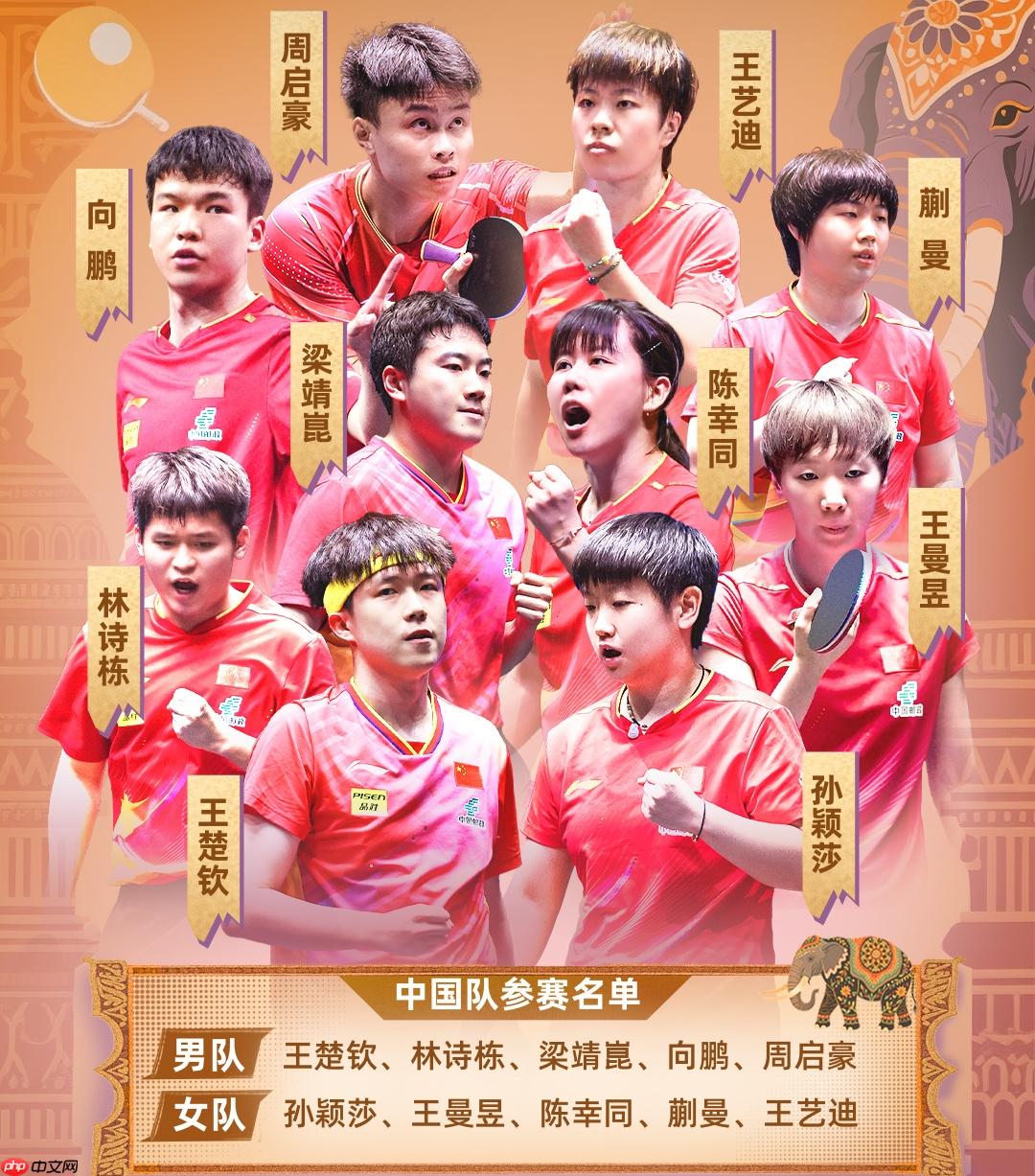 2025年亞洲乒乓球團(tuán)體錦標(biāo)賽賽程表+亞錦賽直播平臺(tái)與觀看指南