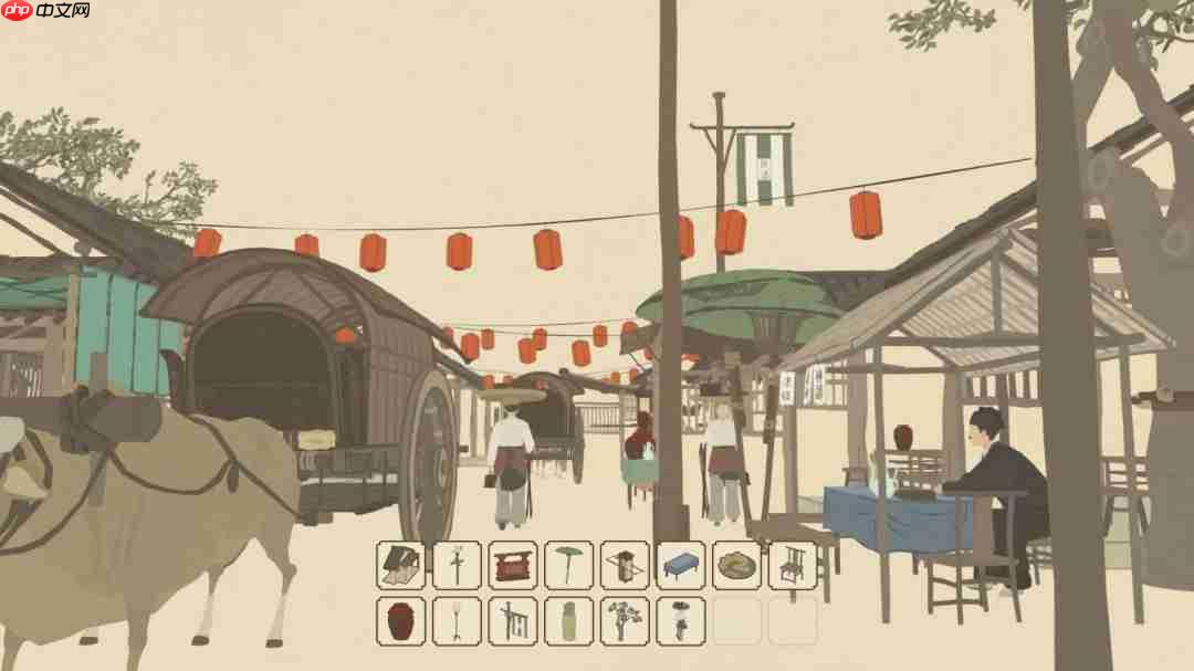 古風(fēng)休閑造景游戲《重檐》現(xiàn)已開放Steam新品節(jié)Demo