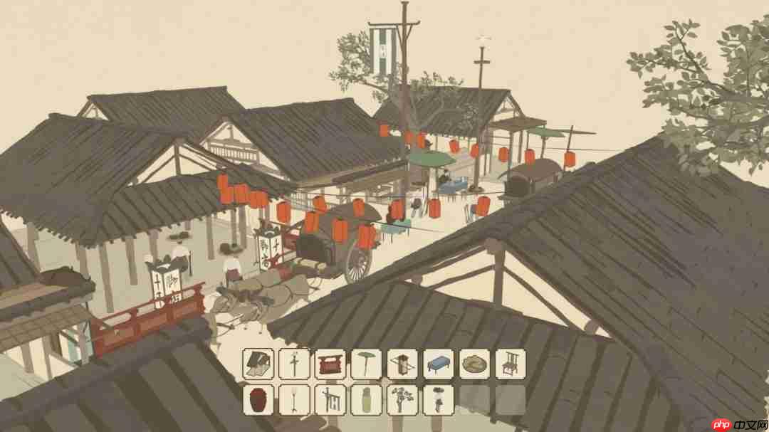 古風(fēng)休閑造景游戲《重檐》現(xiàn)已開放Steam新品節(jié)Demo