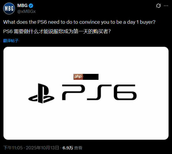ps6做到什么程度你会首发入?网友:首先别太贵