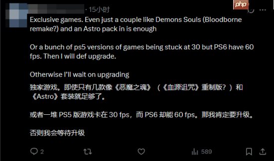 PS6做到什么程度你会首发入?网友:首先别太贵