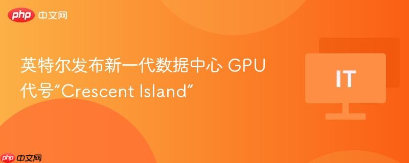 英特尔发布新一代数据中心 GPU 代号“Crescent Island”