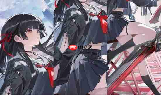 《鸣潮》黑长直JK少女千咲立绘公布