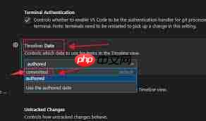 vscode如何打开git承诺时间表