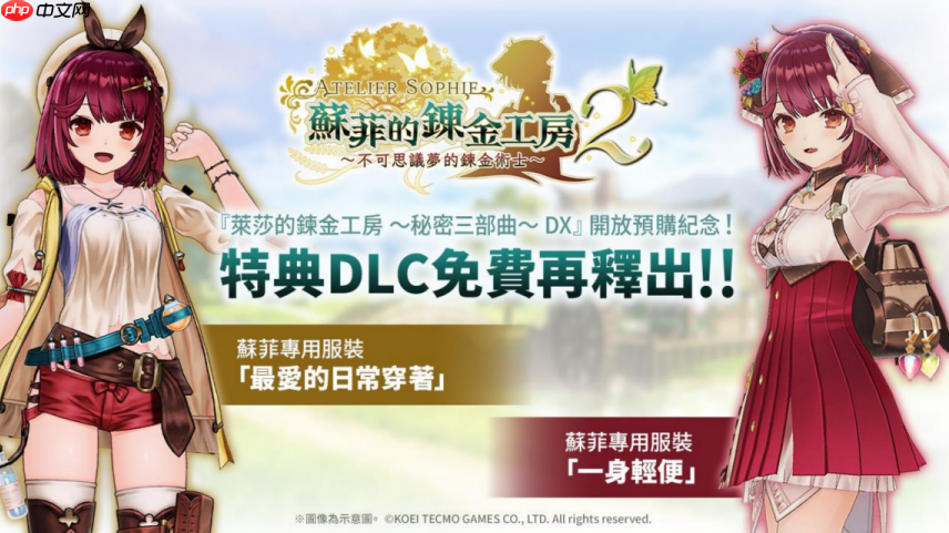 《莱莎的炼金工房 秘密三部曲DX》预告公开 含全新故事与角色