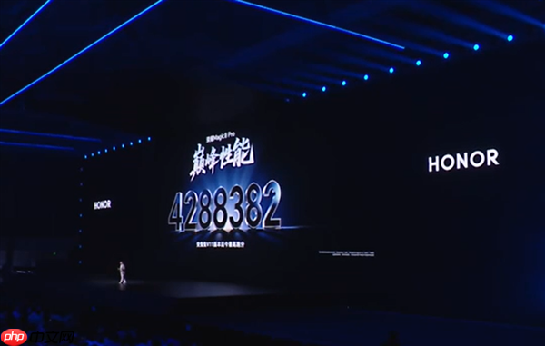 荣耀Magic8 Pro全球第一!搭载第五代骁龙8至尊版跑分破428万