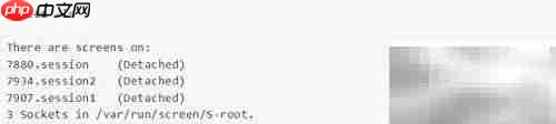 screen命令使用指南