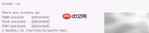 screen命令使用指南