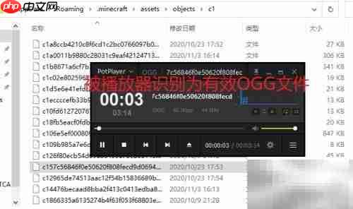 提取Minecraft背景音乐
