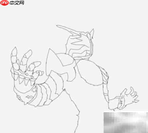 假面骑士Build绘画教程