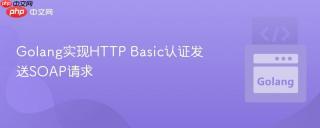 Golang实现HTTP Basic认证发送SOAP请求