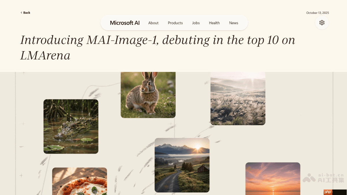 MAI-Image-1— 微软推出的首款自研图像生成式AI模型