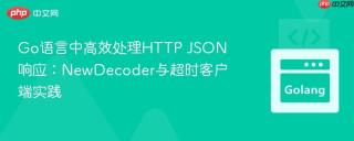 Go语言中高效处理HTTP JSON响应：NewDecoder与超时客户端实践