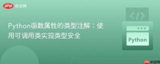 Python函数属性的类型注解：使用可调用类实现类型安全