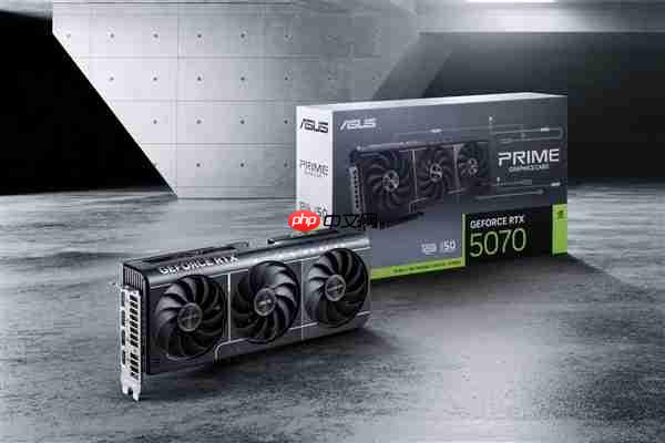AI高效驅動加速工作流！華碩RTX 5070顯卡成就顯著動力