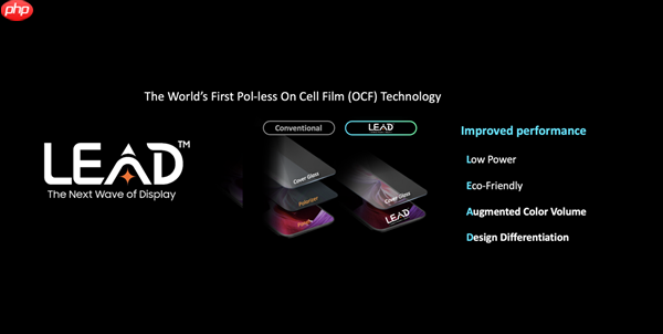 iQOO 与三星显示宣布:iQOO 15 搭载 2K LEAD OLED