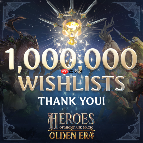 《魔法门之英雄无敌:上古纪元》愿望单现已突破100万份!