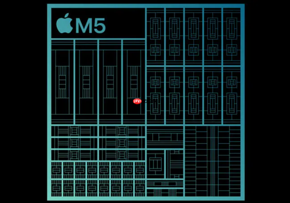 苹果发布 m5 芯片:cpu 提升 15%、图形性能提升 30%