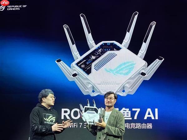 6999元！華碩ROG八爪魚(yú)7 AI電競(jìng)路由器發(fā)布 支持3000+游戲