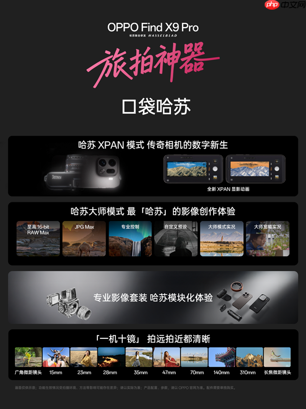 万元以内最值得买的相机 OPPO Find X9 Pro发布:5299元起