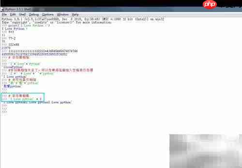 Python DLE打印输出
