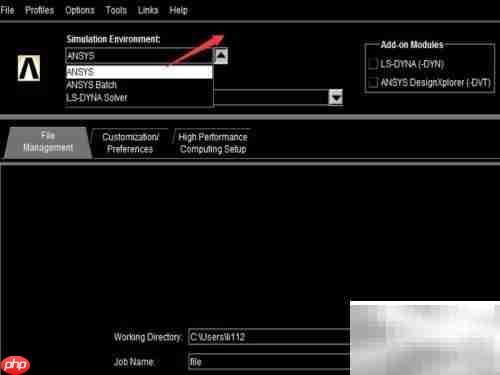 ANSYS 15.0运行环境设置指南