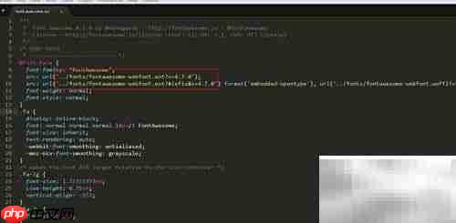 Font Awesome字体图标使用指南