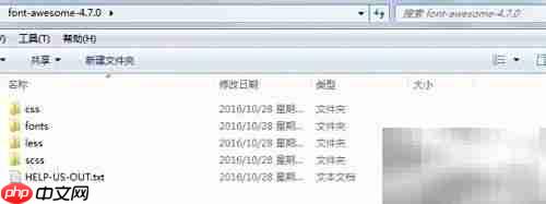 Font Awesome字体图标使用指南