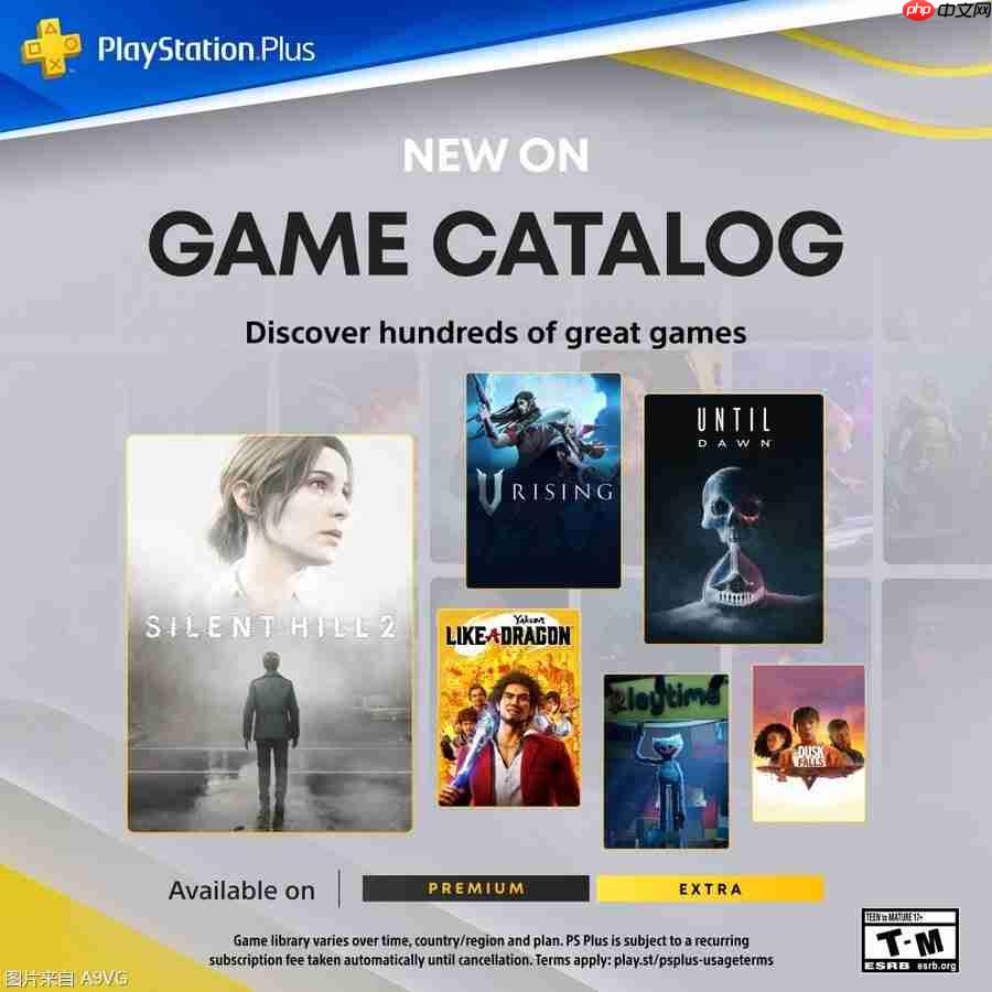 SIE公布10月份PS+会员2、3档游戏阵容 《寂静岭2 重制版》等
