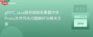 gRPC Java服务器服务暴露冲突：Proto文件同名问题解析与解决方案