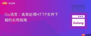 Go语言：高效处理HTTP文件下载的实用指南
