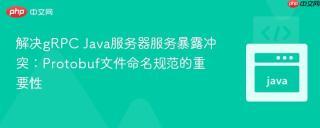 解决gRPC Java服务器服务暴露冲突：Protobuf文件命名规范的重要性